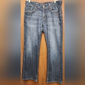 Fidelity Denim Men's Bootcut Jeans - Deep Indigo